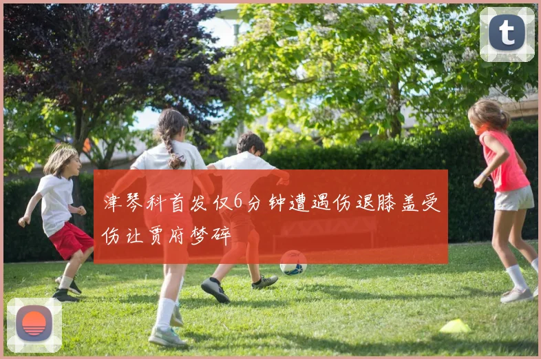 津琴科首发仅6分钟遭遇伤退膝盖受伤让贾府梦碎
